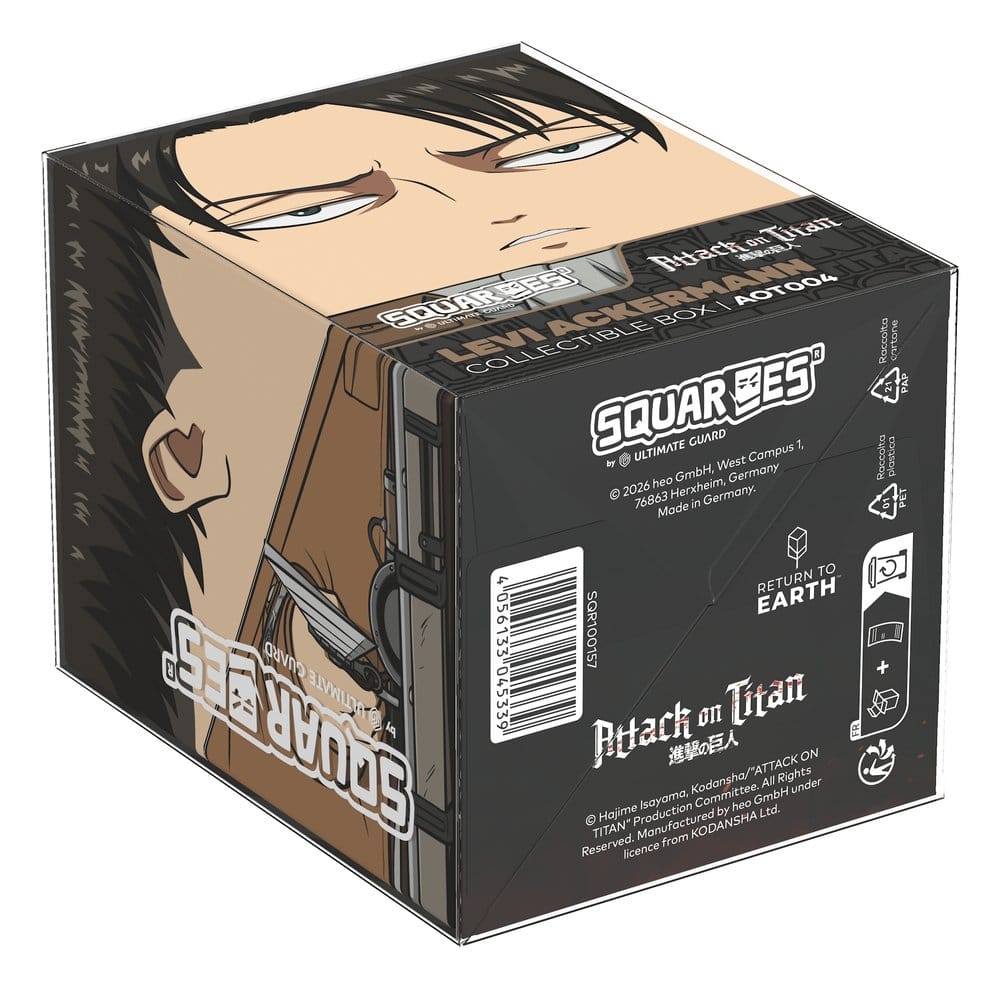 Squaroes Squaroe Attack on Titan AOT004 Levi Ackermann Squaroes