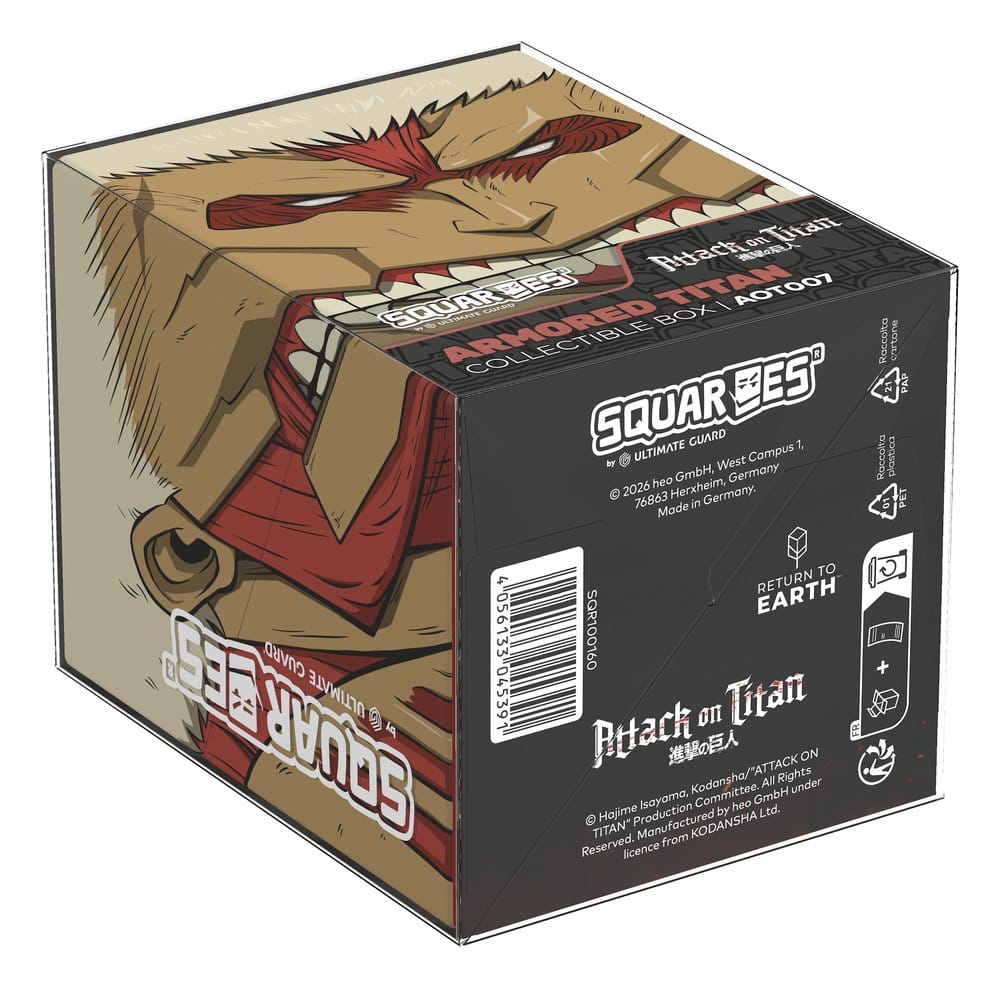 Squaroes Squaroe Attack on Titan AOT007 Armored Titan Squaroes