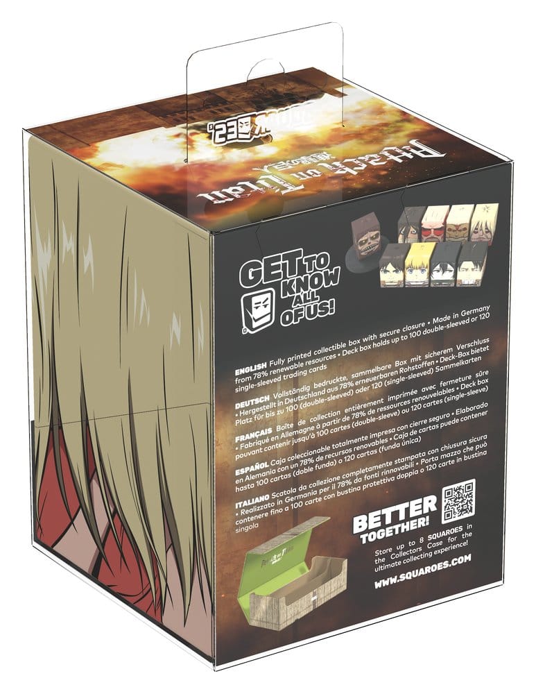 Squaroes Squaroe Attack on Titan AOT008 Female Titan Squaroes