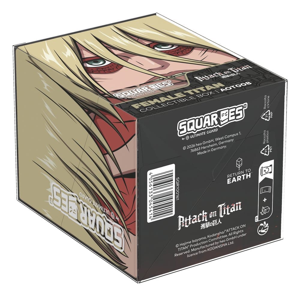 Squaroes Squaroe Attack on Titan AOT008 Female Titan Squaroes