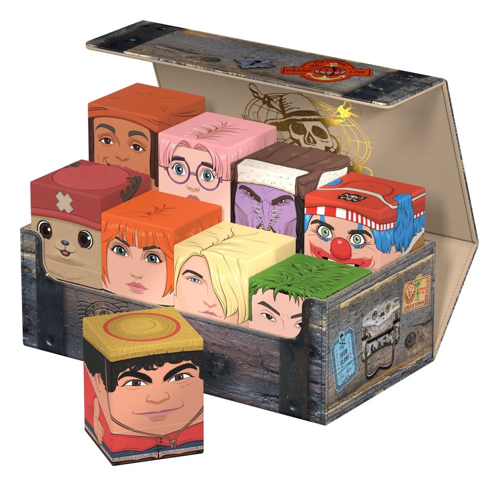 Squaroes Collectors Case 800 ONE PIECE Wooden Chest Squaroes