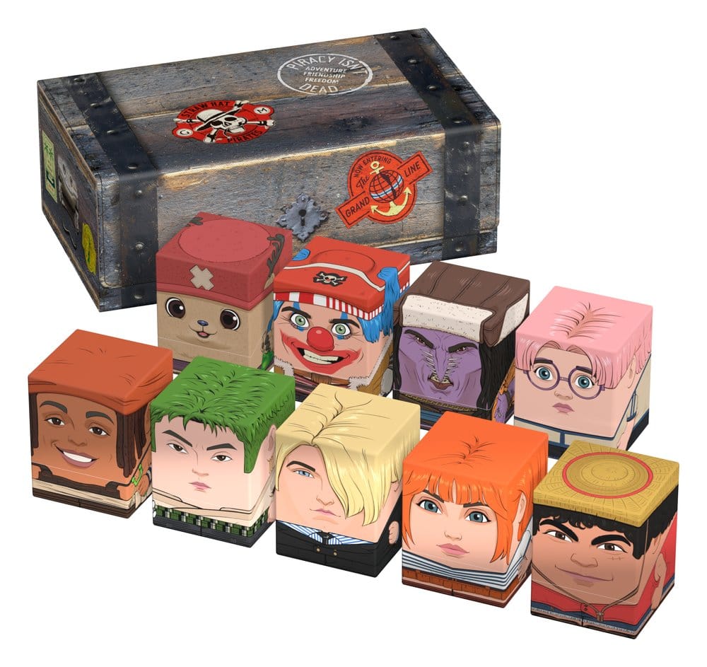 Squaroes Collectors Case 800 ONE PIECE Wooden Chest Squaroes