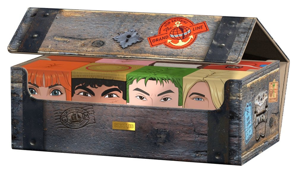 Squaroes Collectors Case 800 ONE PIECE Wooden Chest Squaroes