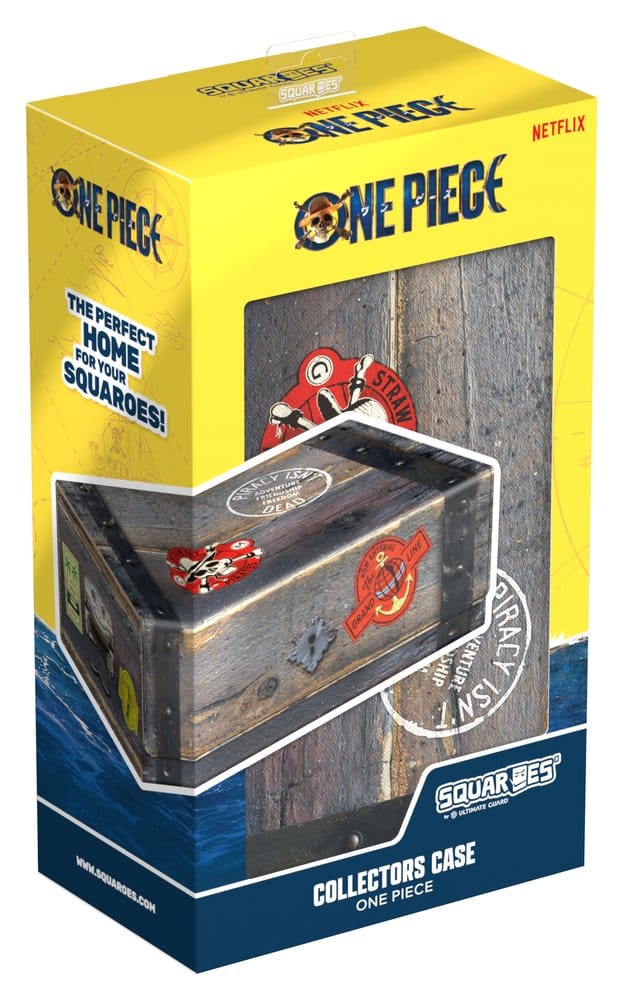 Squaroes Collectors Case 800 ONE PIECE Wooden Chest Squaroes