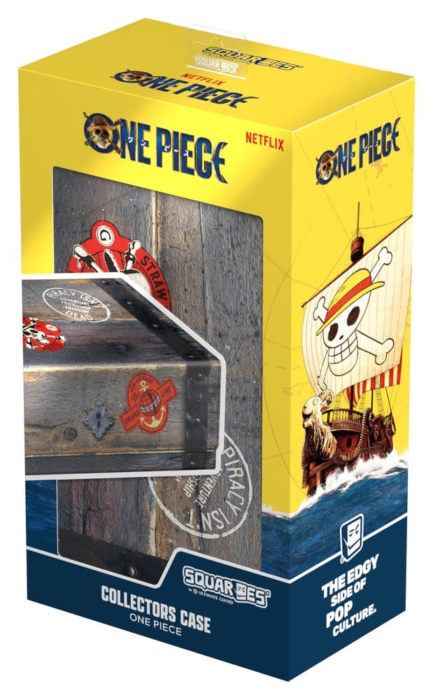 Squaroes Collectors Case 800 ONE PIECE Wooden Chest Squaroes