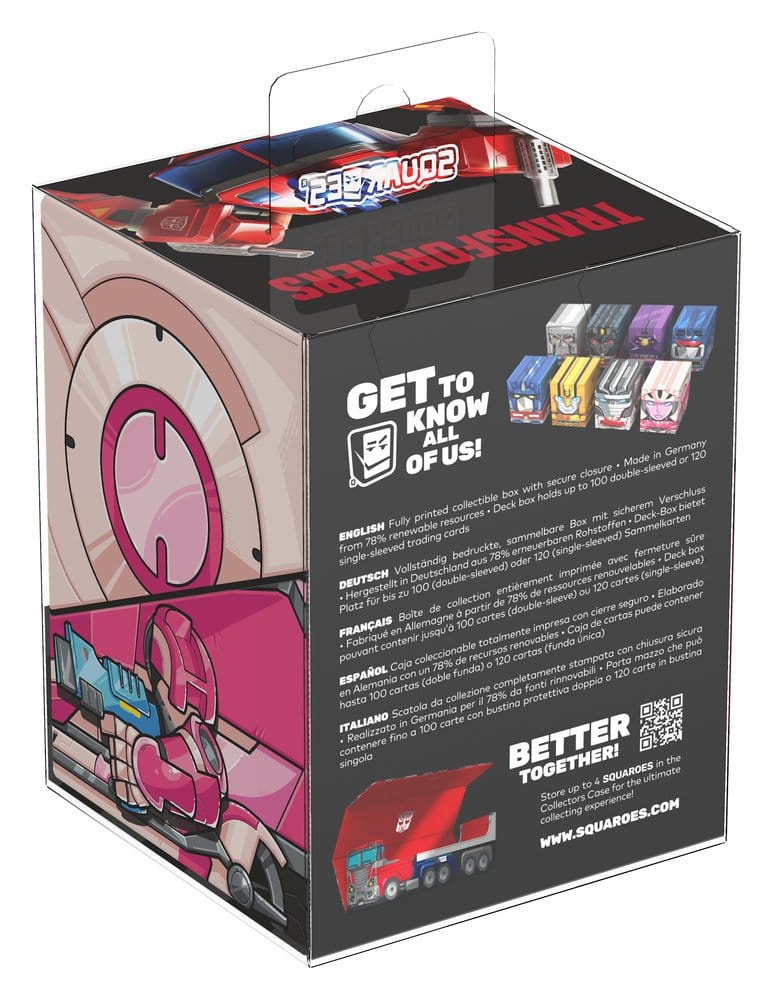 Squaroes Squaroe Transformers TR004 Arcee Squaroes
