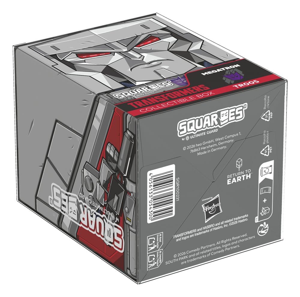 Squaroes Squaroe Transformers TR005 Megatron Squaroes