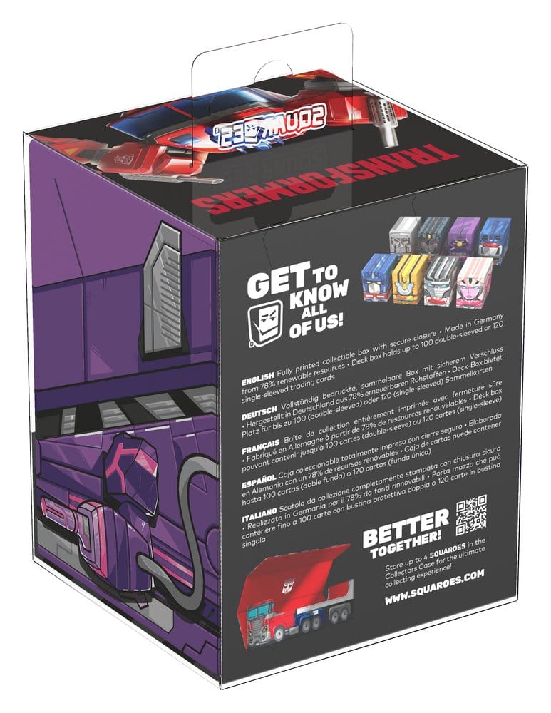 Squaroes Squaroe Transformers TR007 Shockwave Squaroes