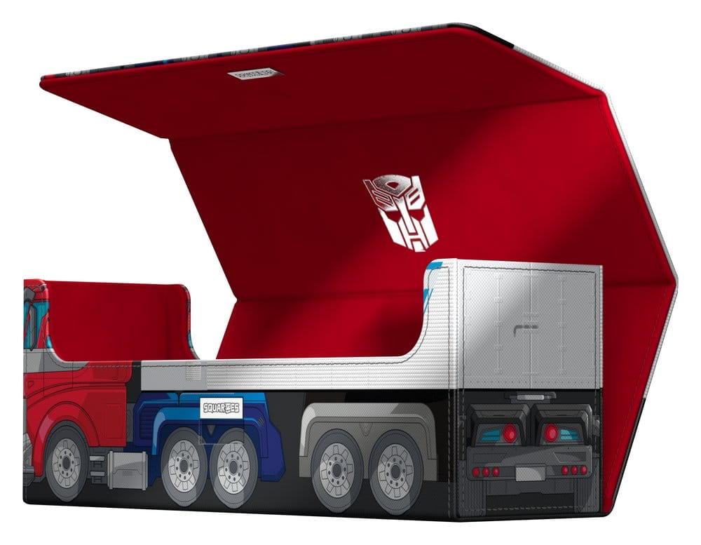 Squaroes Collectors Case 400 Squaroe Transformers Optimus Prime Truck Squaroes