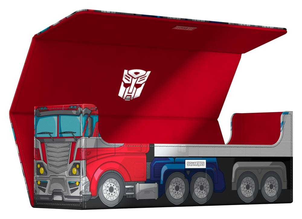 Squaroes Collectors Case 400 Squaroe Transformers Optimus Prime Truck Squaroes