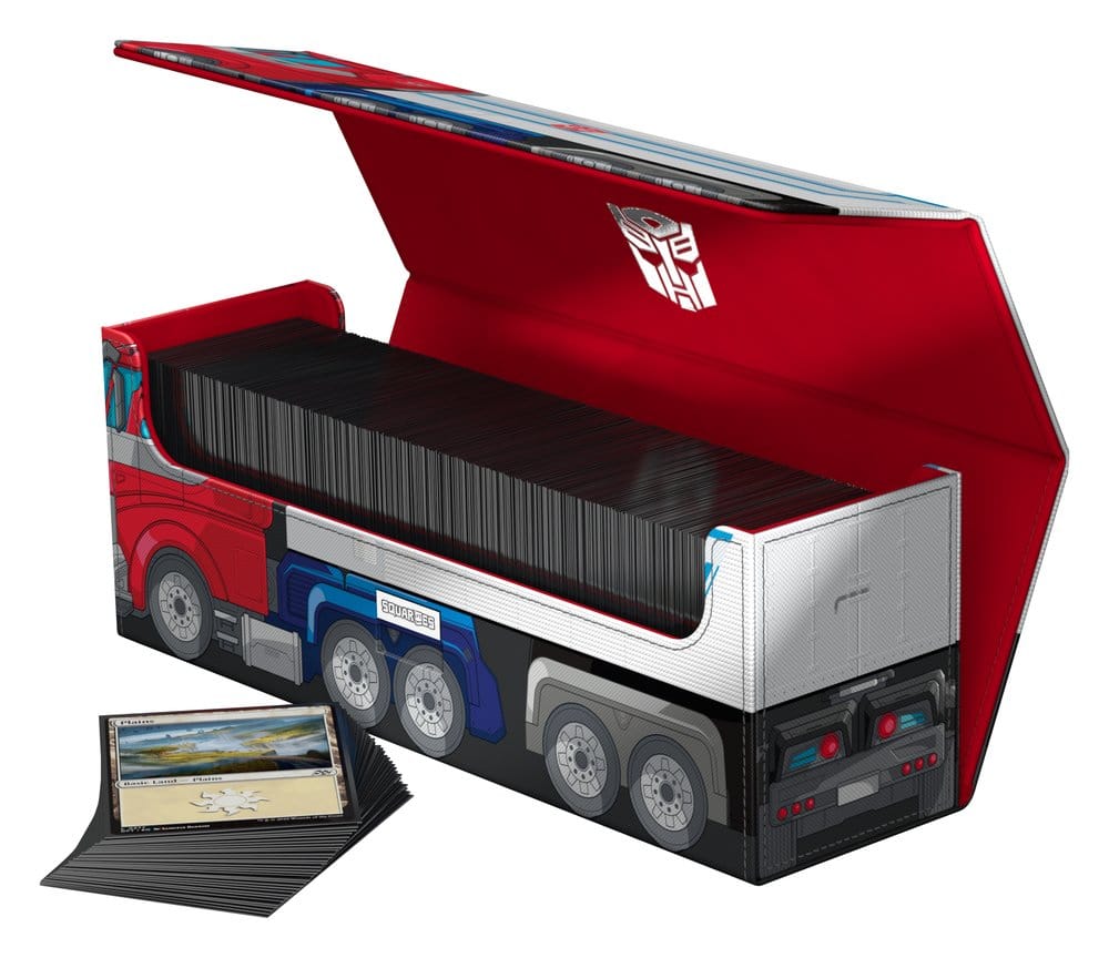 Squaroes Collectors Case 400 Squaroe Transformers Optimus Prime Truck Squaroes