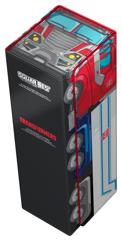 Squaroes Collectors Case 400 Squaroe Transformers Optimus Prime Truck Squaroes