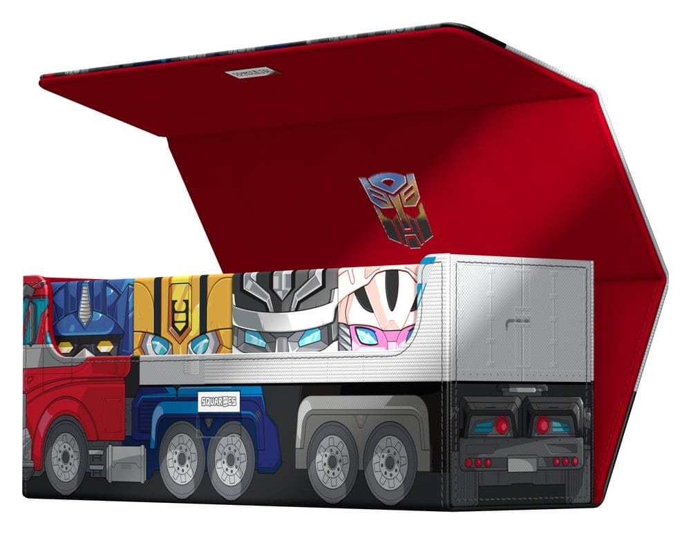 Squaroes Collectors Case 400 Squaroe Transformers Optimus Prime Truck Squaroes