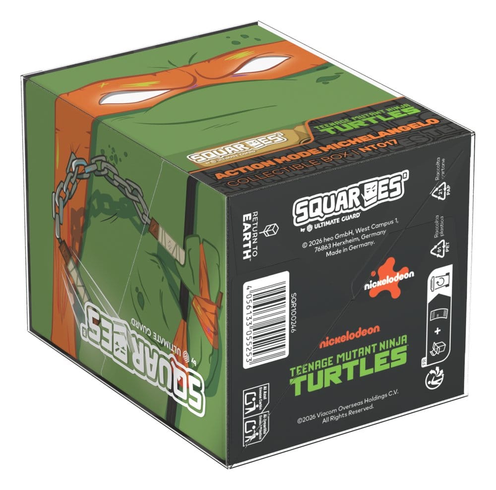 Squaroes Squaroe Teenage Mutant Ninja Turtles™ NT017 Action Mode Michelangelo Squaroes
