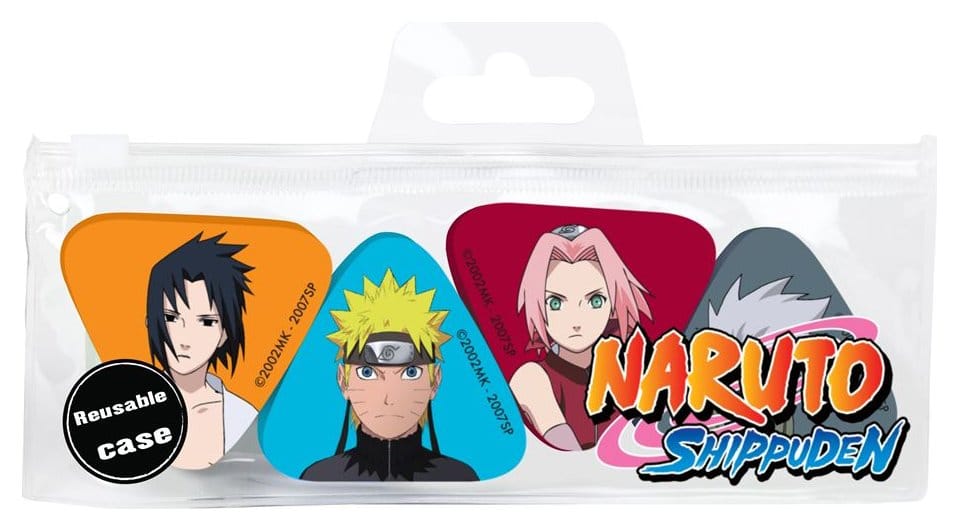 Naruto Eraser Set Shippuden Team 7 Pyramid International