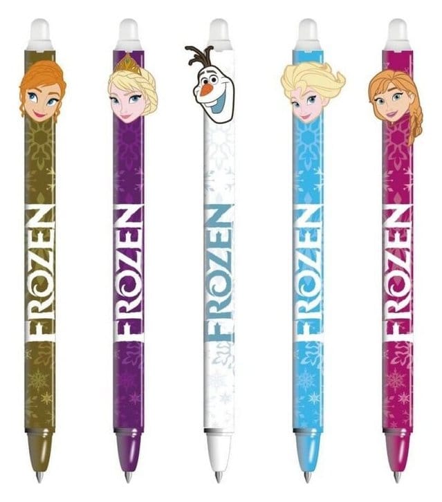 Frozen Erasable Gel Pen Characters Display 30 Pyramid International