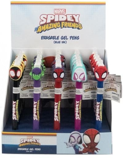 Spidey & Friends Erasable Gel Pen Friends Display 30 Pyramid International