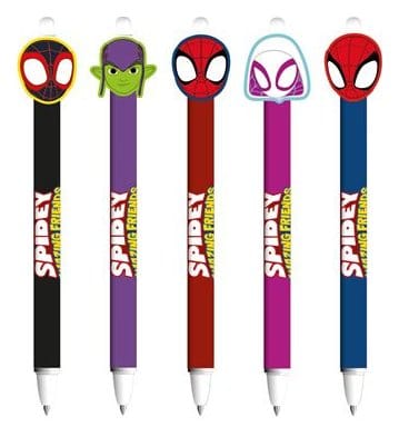Spidey & Friends Erasable Gel Pen Friends Display 30 Pyramid International