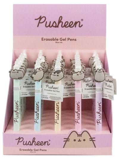 Pusheen Erasable Gel Pen Core Display 30 Pyramid International