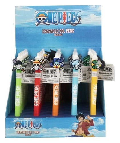 One Piece Erasable Gel Pen Emblems Display 30 Pyramid International