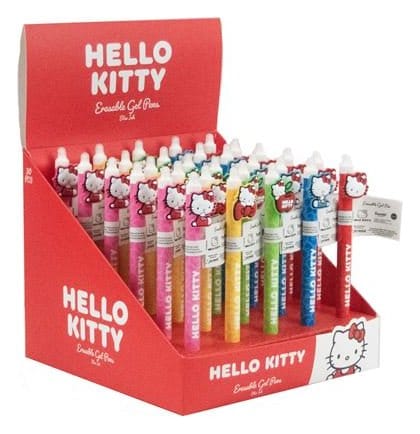 Hello Kitty Erasable Gel Pen Poses Display 30 Pyramid International