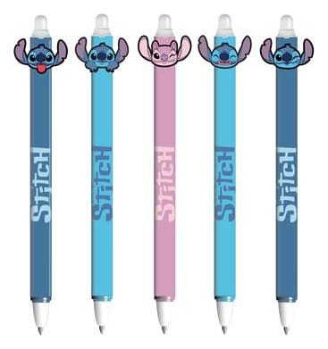 Lilo & Stitch Erasable Gel Pen Core Blue Display 30 Pyramid International