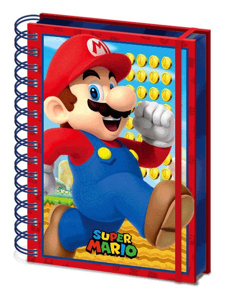 Super Mario 3D Wiro Notebook A5 Mario Pyramid International