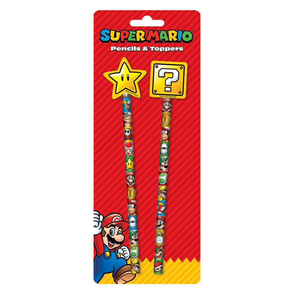 Super Mario 2 Piece Stationery Set Pyramid International