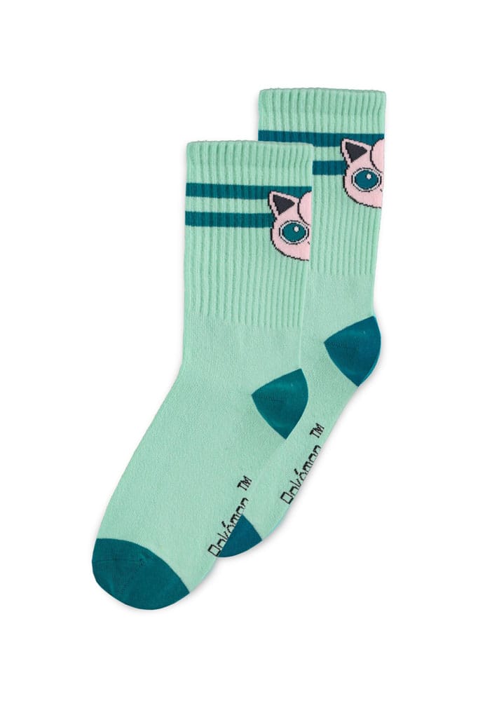 Pokémon Socks 2 Pack Heads Grey 35 38 Difuzed