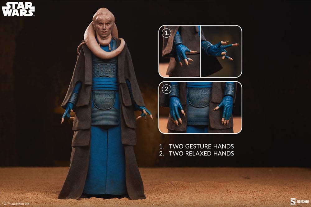 Return of the Jedi Action Figure Bib Fortuna Sideshow Collectibles