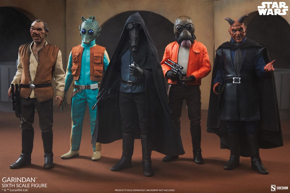 Star Wars Episode IV Scum & Villainy Action Figure Garindan Sideshow Collectibles