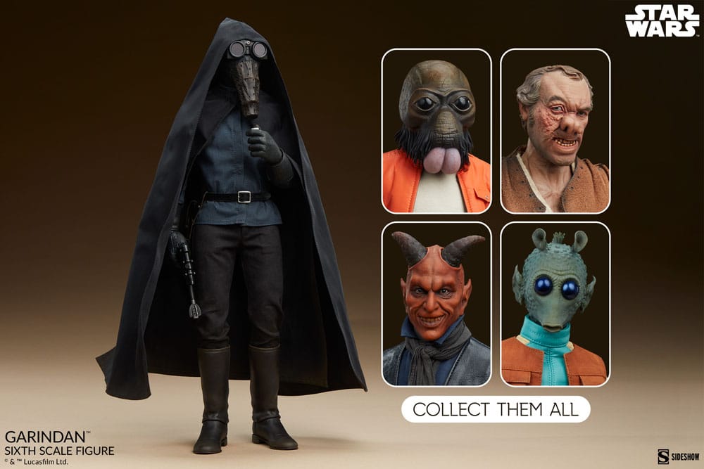 Star Wars Episode IV Scum & Villainy Action Figure Garindan Sideshow Collectibles