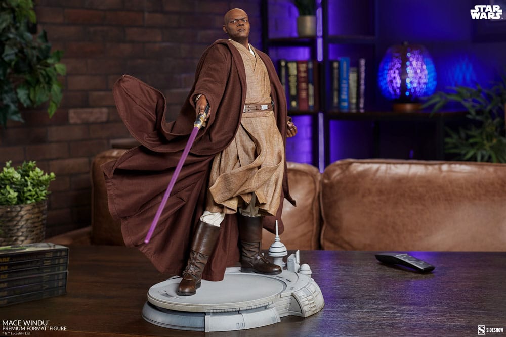 Star Wars Episode III Premium Format Figure Mace Windu Sideshow Collectibles
