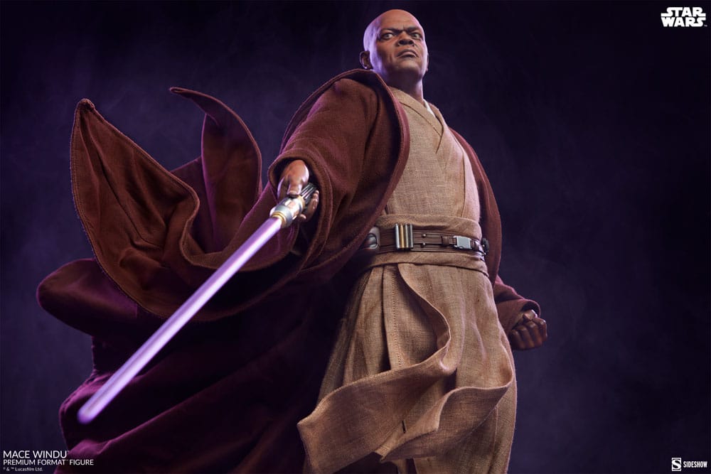 Star Wars Episode III Premium Format Figure Mace Windu Sideshow Collectibles