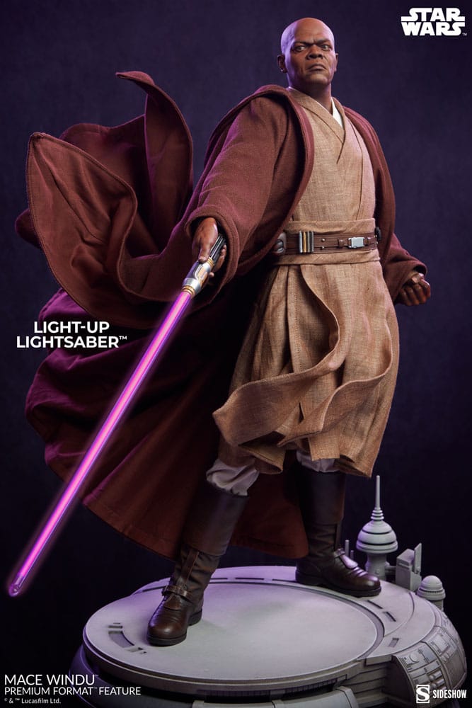 Star Wars Episode III Premium Format Figure Mace Windu Sideshow Collectibles