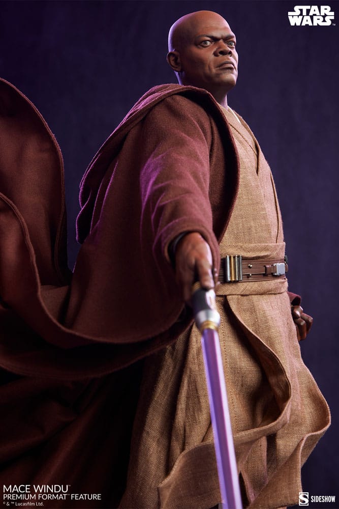 Star Wars Episode III Premium Format Figure Mace Windu Sideshow Collectibles