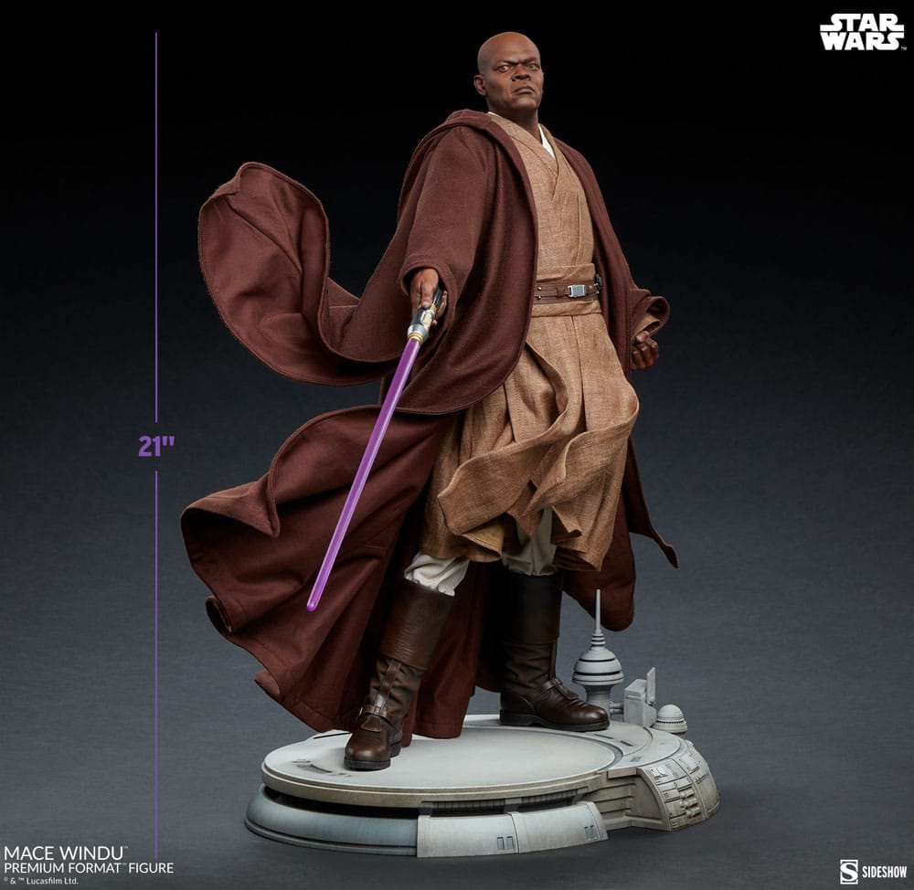 Star Wars Episode III Premium Format Figure Mace Windu Sideshow Collectibles