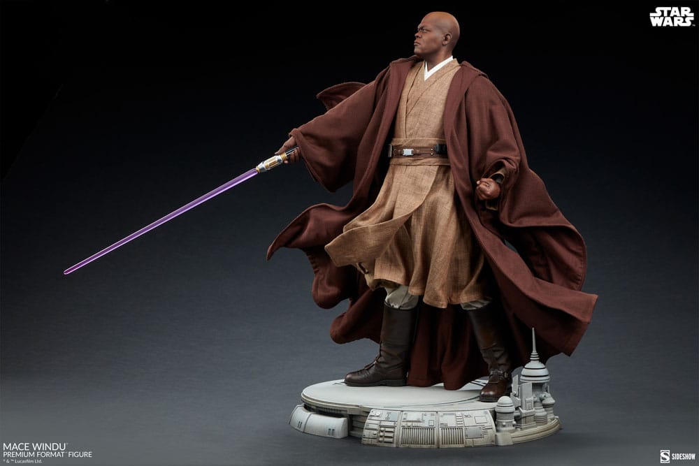 Star Wars Episode III Premium Format Figure Mace Windu Sideshow Collectibles