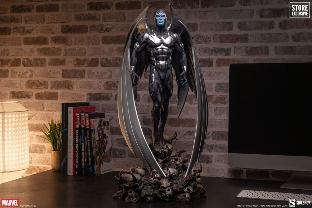 Marvel Premium Format Statue X-Men Archangel X Force Variant Sideshow Collectibles