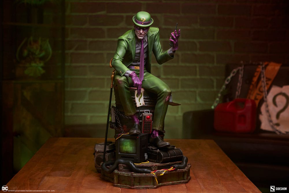 DC Comics Premium Format Figure Riddler Sideshow Collectibles