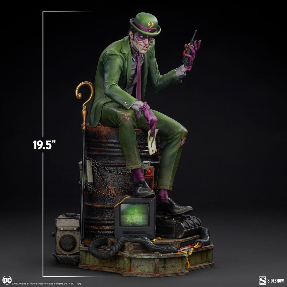 DC Comics Premium Format Figure Riddler Sideshow Collectibles