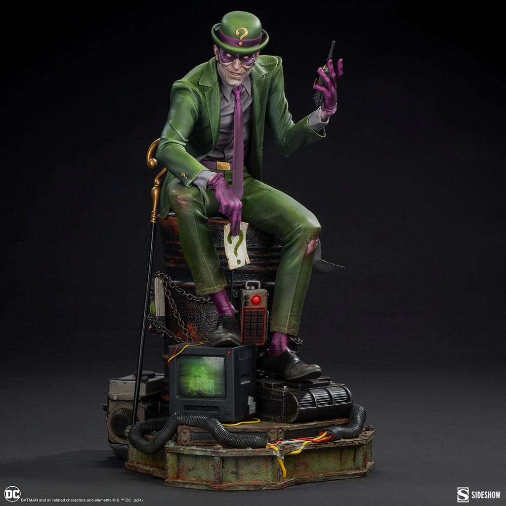 DC Comics Premium Format Figure Riddler Sideshow Collectibles