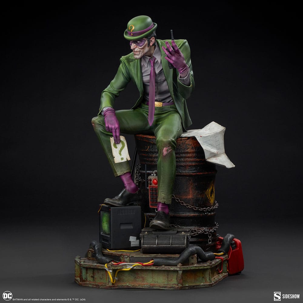 DC Comics Premium Format Figure Riddler Sideshow Collectibles