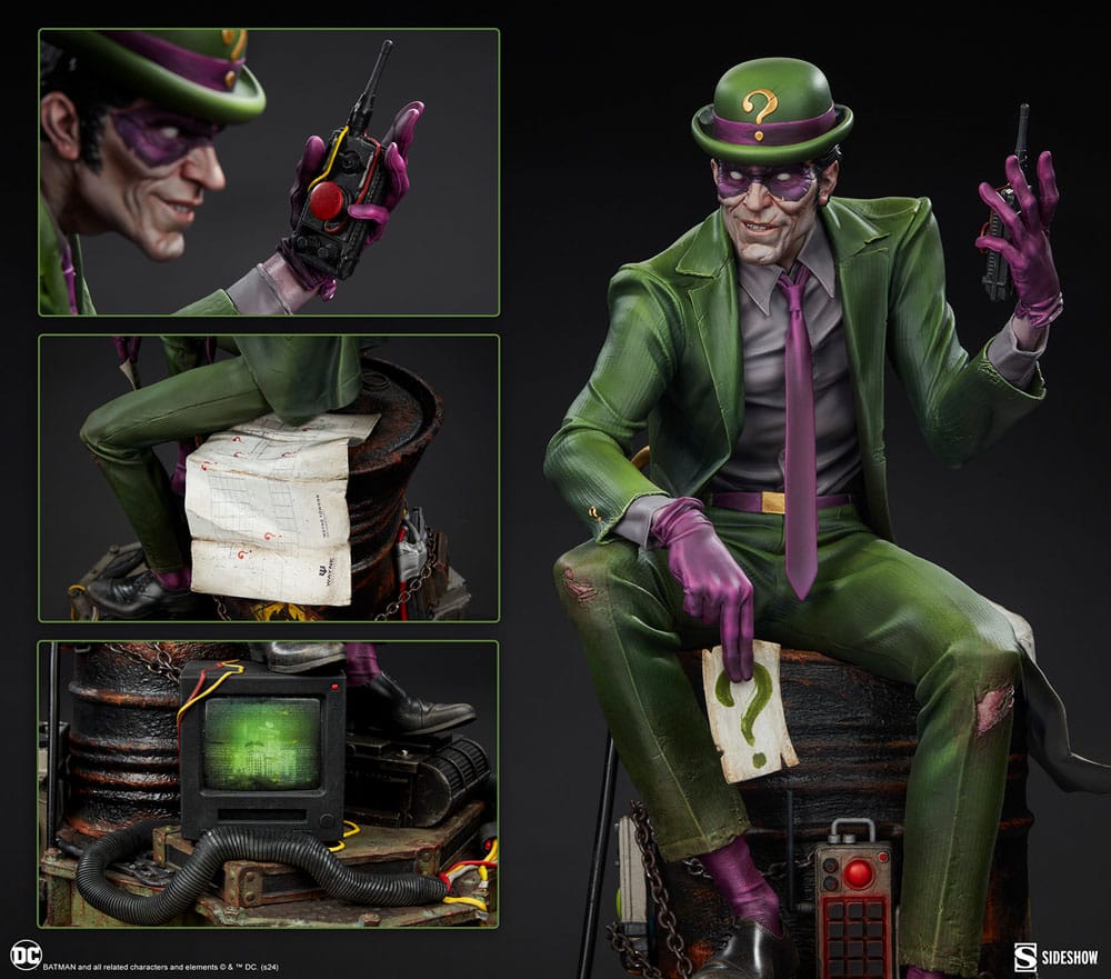 DC Comics Premium Format Figure Riddler Sideshow Collectibles
