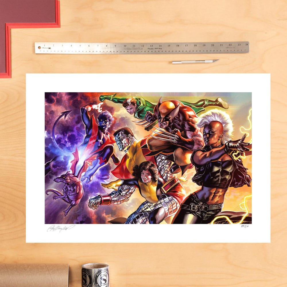 Marvel X-Men Art Print The X-Men by Felipe Massafera unframed Sideshow Collectibles