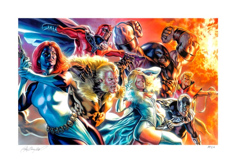 Marvel X-Men Art Print The Brotherhood of Mutants by Felipe Massafera unframed Sideshow Collectibles