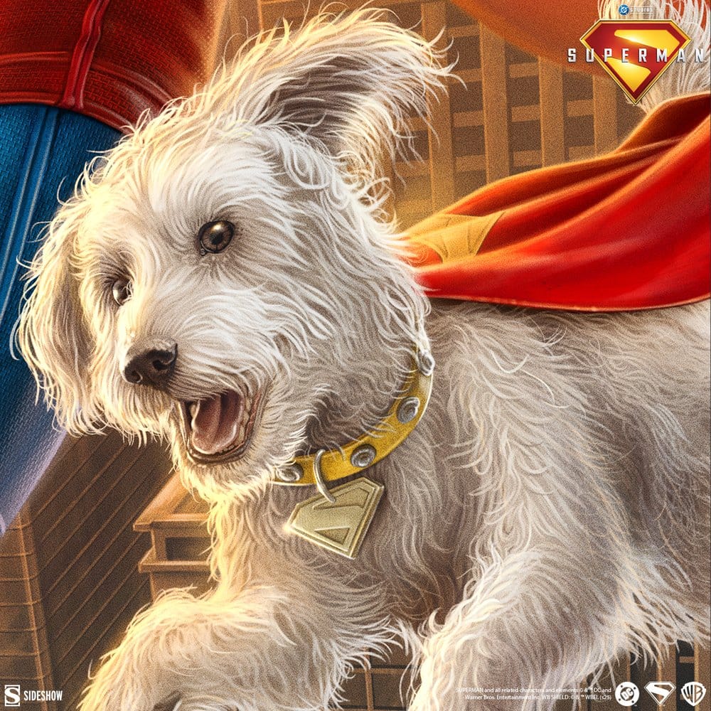 Superman 2025 DC Comics Art Print Superman A Symbol of Hope unframed Sideshow Collectibles