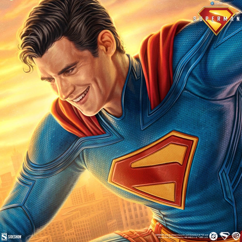 Superman 2025 DC Comics Art Print Superman A Symbol of Hope unframed Sideshow Collectibles