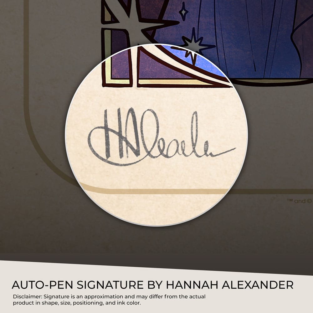 Critical Role Art Print Matthew Mercer 10th Anniversary Art Nouveau Illustrations unframed Sideshow Collectibles