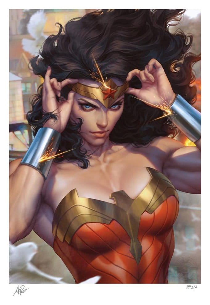DC Comics Art Print Wonder Woman #1 2023 unframed Sideshow Collectibles